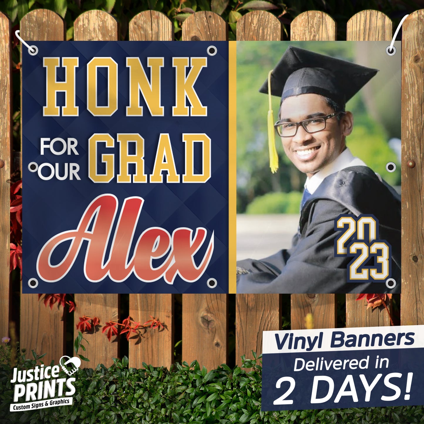 Honk For Our Grad Banners